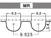 Correa dentada Timing Belt:GTB1127A