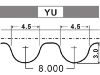 时规带 Timing Belt:MD319266