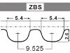 Steuerriemen Timing Belt:MD102248